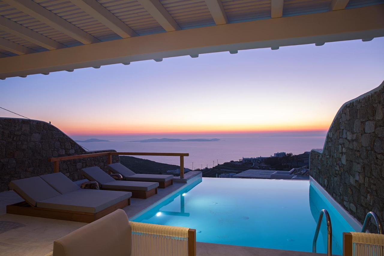 Villa Apollo-Private Pool-Amazing View Mykonos Town Экстерьер фото