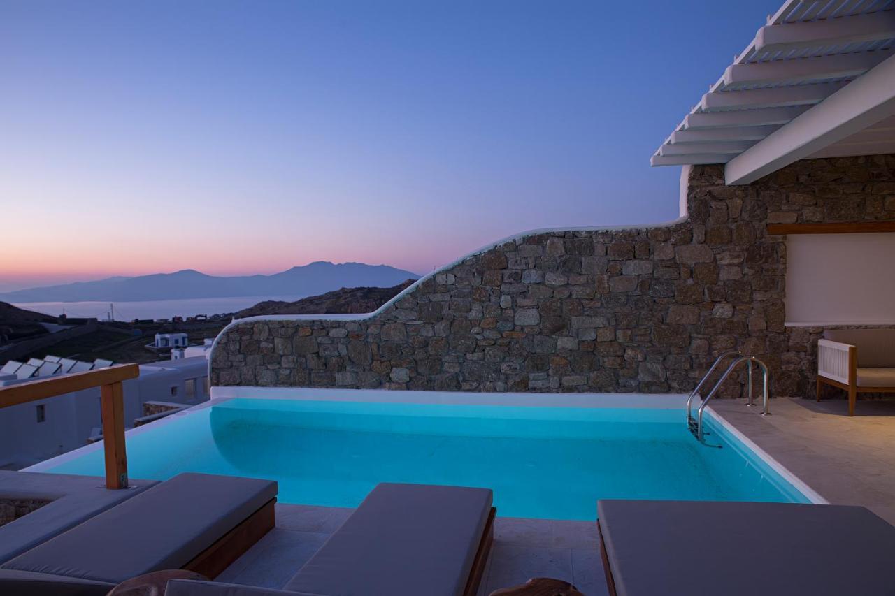 Villa Apollo-Private Pool-Amazing View Mykonos Town Экстерьер фото